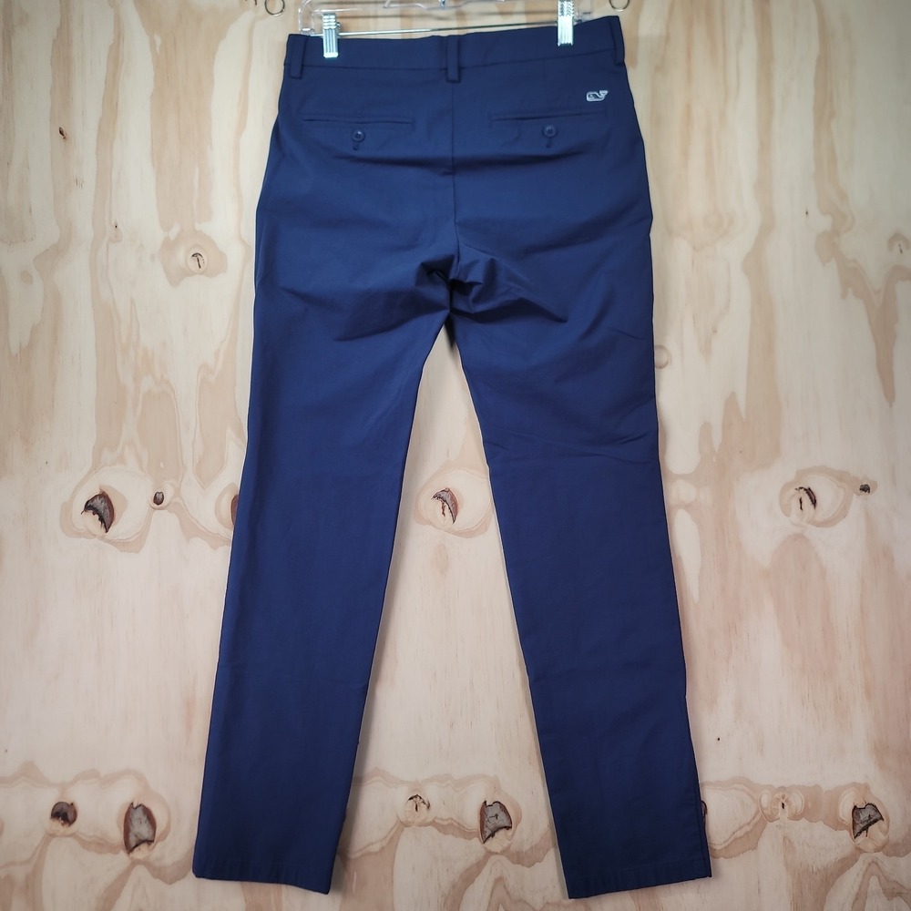 Vineyard Vines OTG Pants Men 31x31 Blue On The Go Performance Stretch Flex Golf - Picture 8 of 14